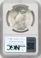 1923 $1 Peace Dollar NGC MS67 (518448030)