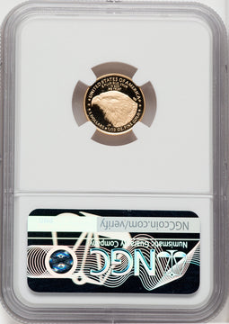 2021-W T2 Gold American Eagle Brown Label NGC PF70
