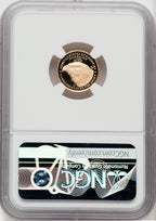 2021-W T2 Gold American Eagle Brown Label NGC PF70
