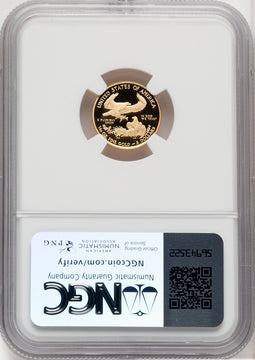 2010-W $5 Tenth-Ounce Gold Eagle NGC PF70
