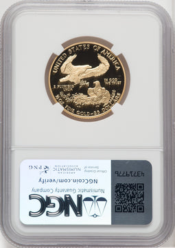 1994-W $25 Half-Ounce Gold Eagle NGC PF70