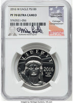 2016-W $100 One-Ounce Platinum Eagle NGC PF70 (766573086)