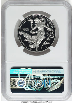 2016-W $100 One-Ounce Platinum Eagle NGC PF70 (766573086)