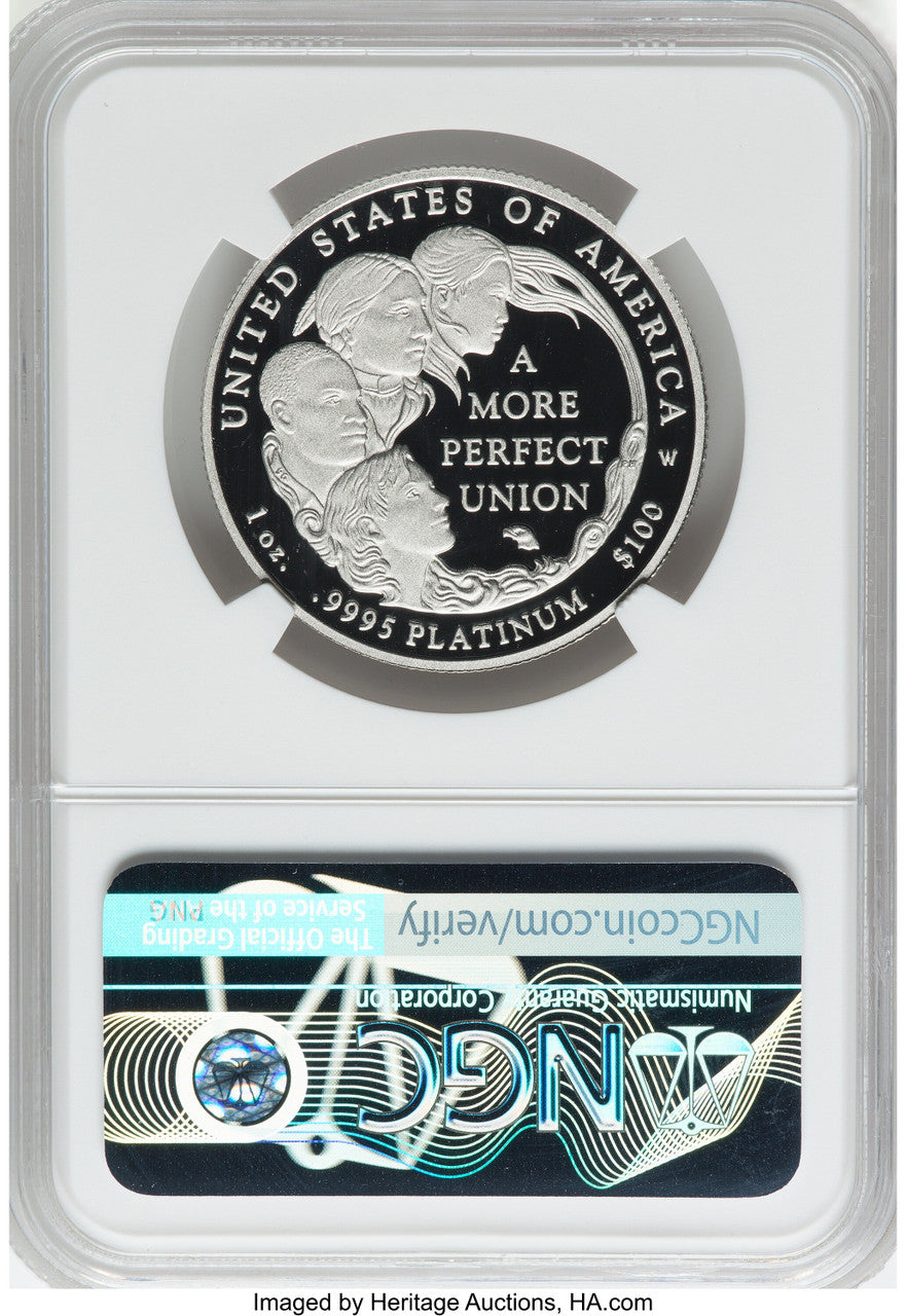 2009-W $100 One-Ounce Platinum Eagle First Strike NGC PF70