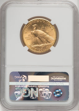 1910-D $10 Indian Eagle NGC MS66