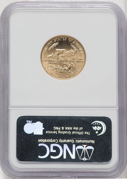 2008 $10 Quarter-Ounce Gold Eagle NGC MS70