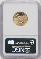 2008 $10 Quarter-Ounce Gold Eagle NGC MS70