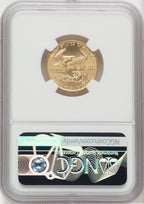 1996 $10 Quarter-Ounce Gold Eagle NGC MS70