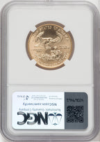2000 $25 Half-Ounce Gold Eagle NGC MS70