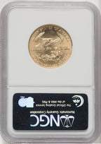 2006 $25 Half-Ounce Gold Eagle NGC MS70