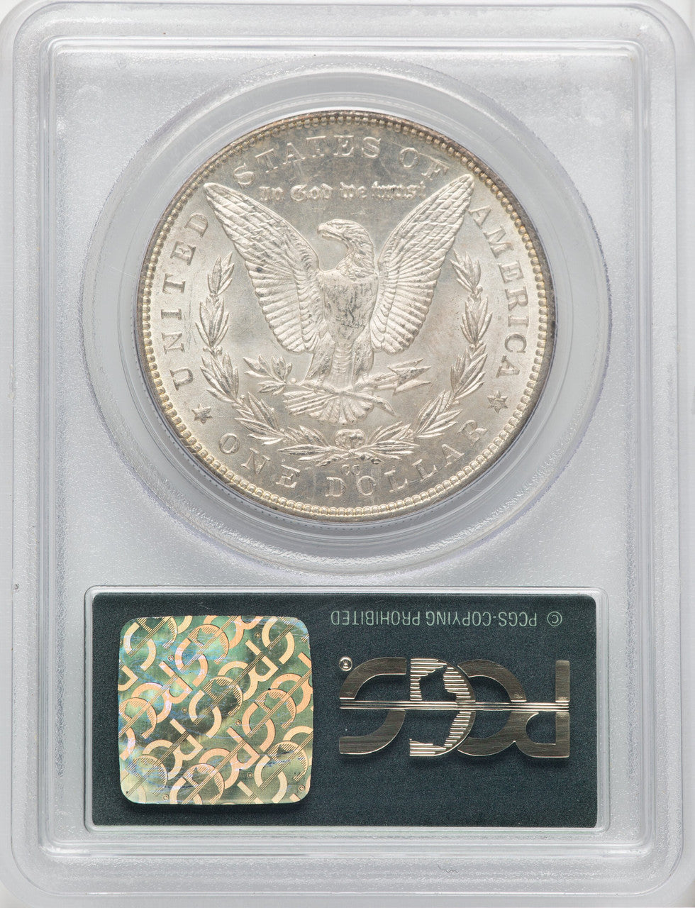 1890-CC $1 Morgan Dollar PCGS MS61