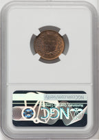 1864 1C L On Ribbon RB Indian Cent NGC MS65