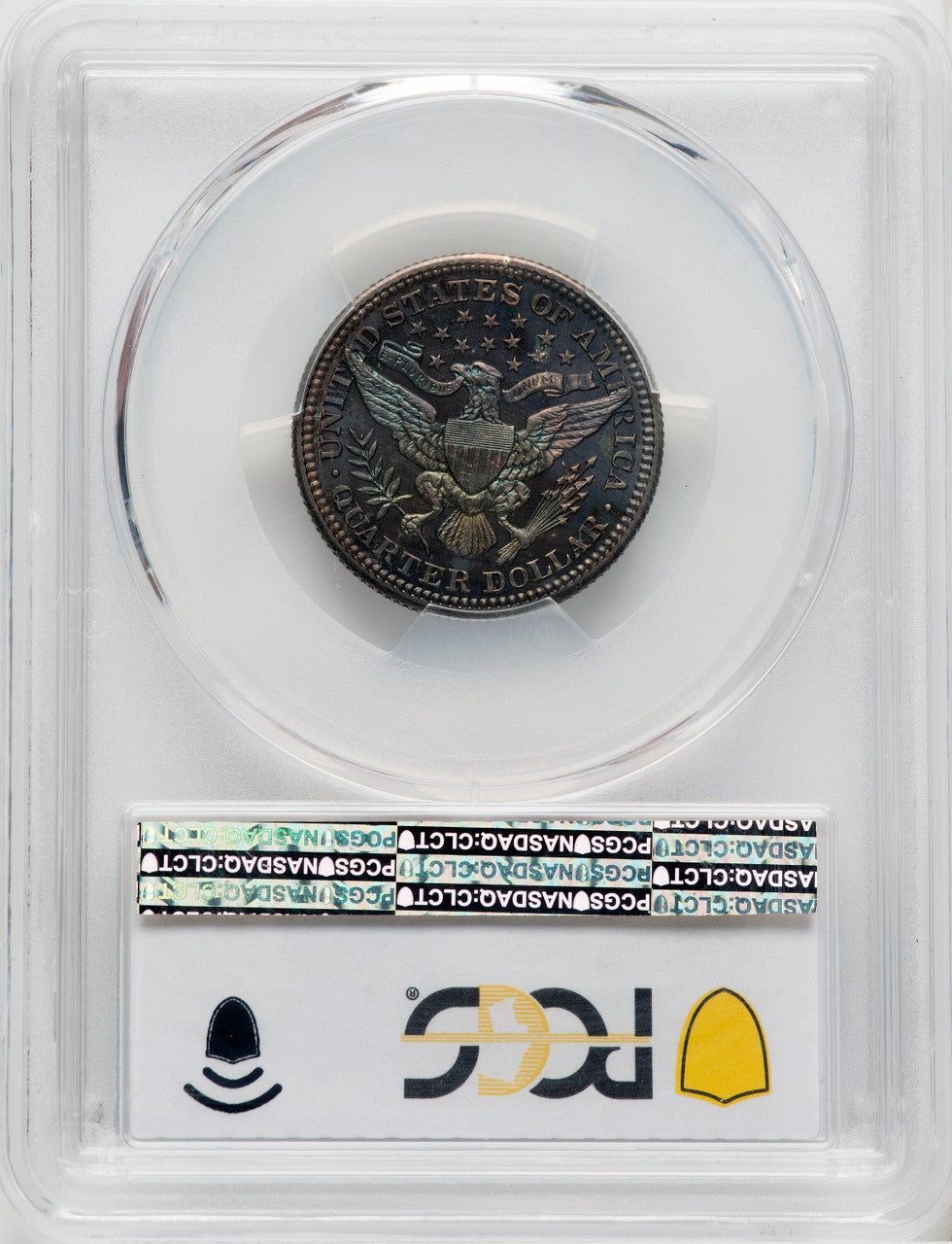1908 25C Proof Barber Quarter PCGS PR66+