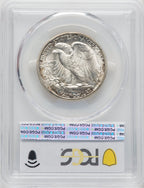 1942 50C CAC Walking Liberty Half Dollar PCGS MS67+