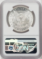 1891-CC $1 VAM-3 Spitting Eagle Morgan Dollar NGC MS63+