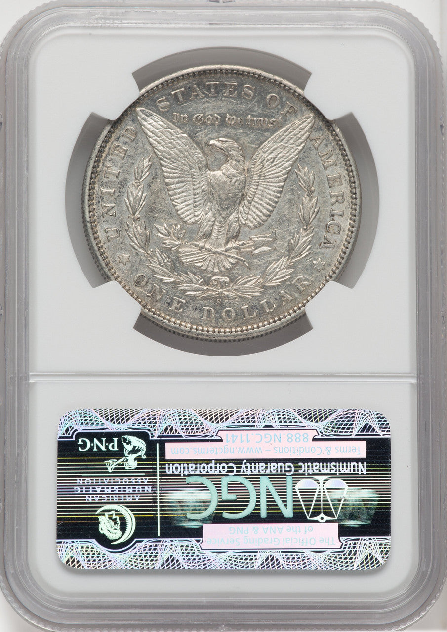 1895-S $1 Morgan Dollar NGC AU55