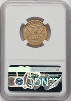 1868 $5 Liberty Half Eagle NGC AU55