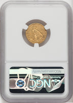 1915 $2.50 Indian Quarter Eagle NGC MS61