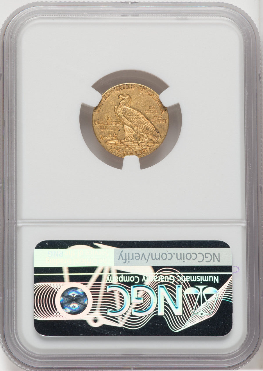 1915 $2.50 Indian Quarter Eagle NGC MS61