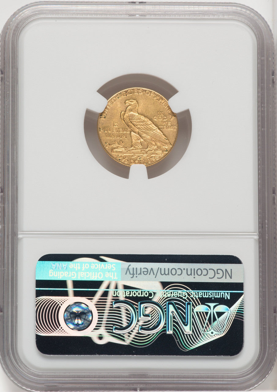 1911 $2.50 Indian Quarter Eagle NGC MS61
