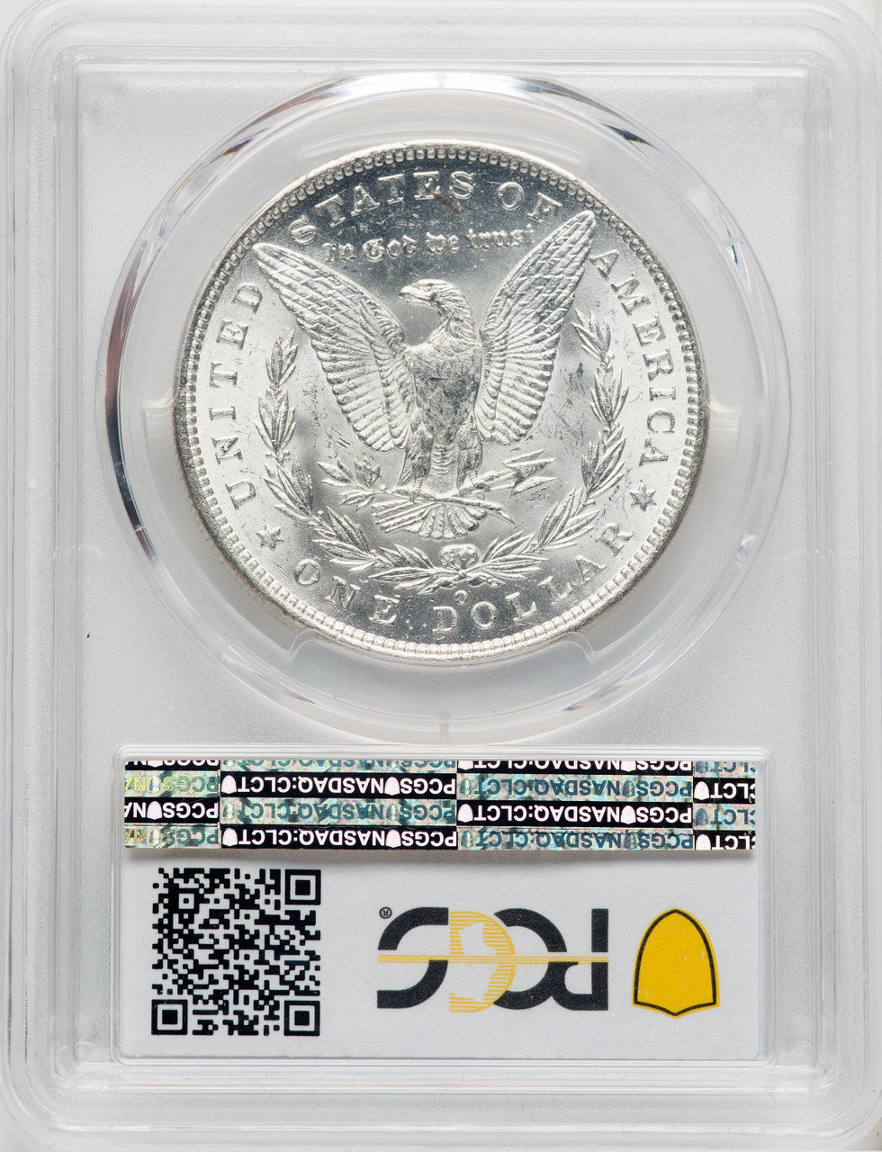 1887/6-O $1 Morgan Dollar PCGS MS64