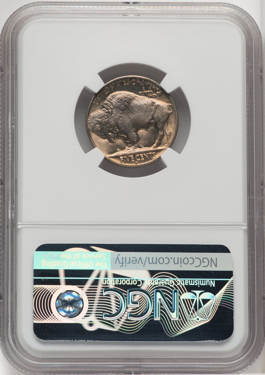 1936-D 5C Buffalo Nickel NGC MS67 (765471003)