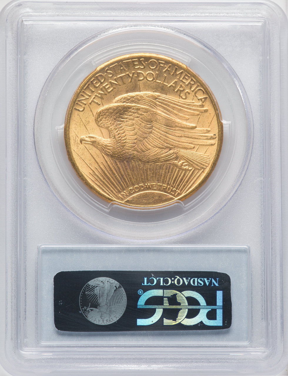 1914-S $20 CAC Saint-Gaudens Double Eagle PCGS MS65