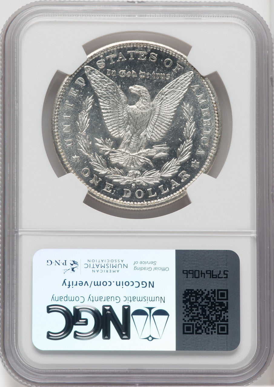 1891-S $1 PL Morgan Dollar NGC MS65