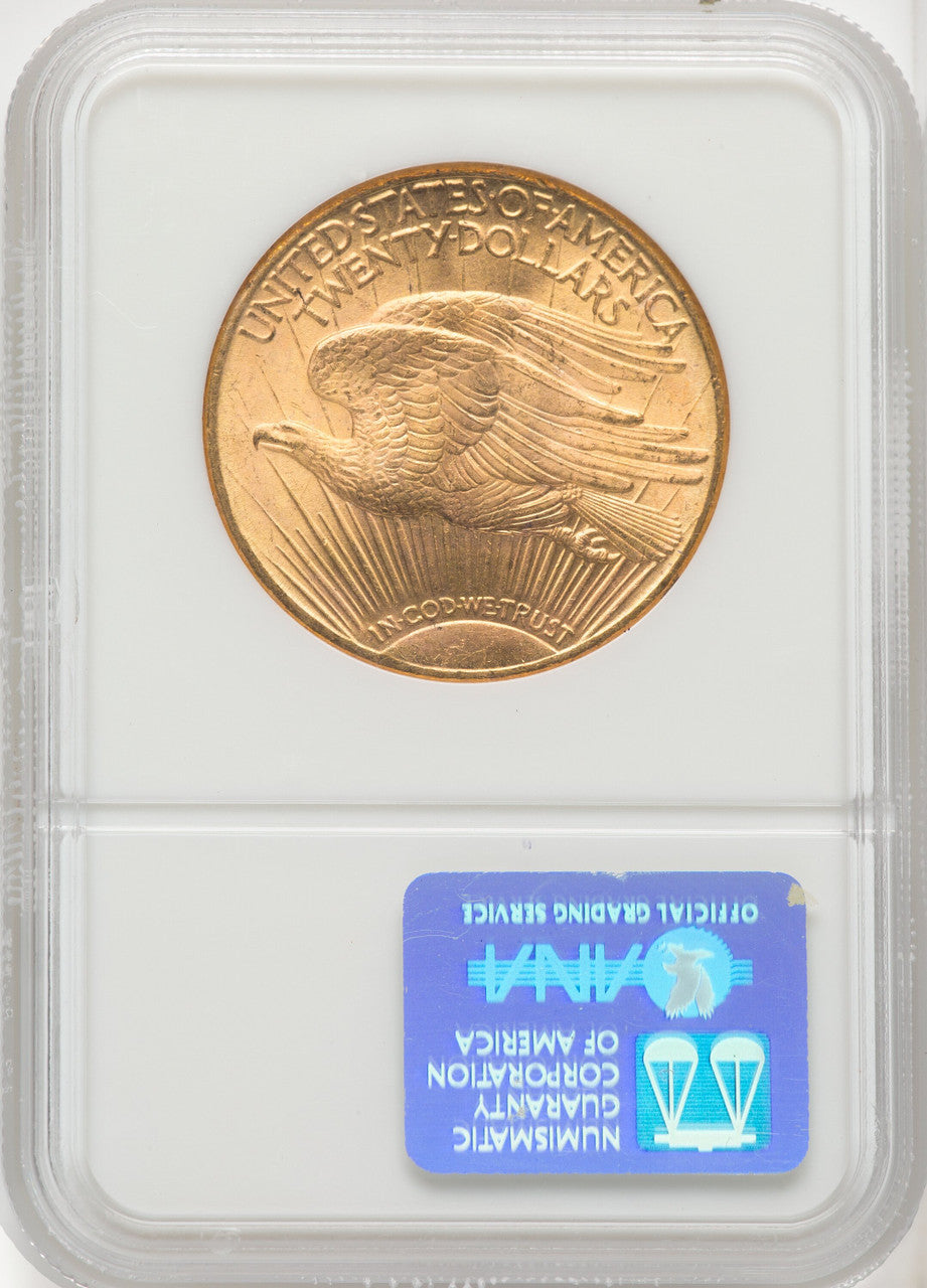 1910-S $20 Saint-Gaudens Double Eagle NGC MS65