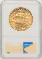 1925-S $20 Saint-Gaudens Double Eagle NGC MS61