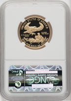 2013-W $25 Half-Ounce Gold Eagle NGC PF70