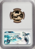 2017-W $10 Quarter-Ounce Gold Eagle NGC PF70