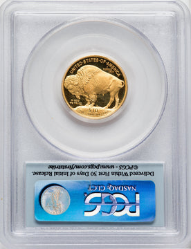 2008-W $10 Buffalo Quarter-Ounce Gold First Strike PCGS PR70