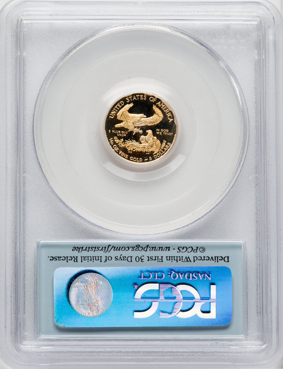 2010-W $5 Tenth-Ounce Gold Eagle First Strike PCGS PR70