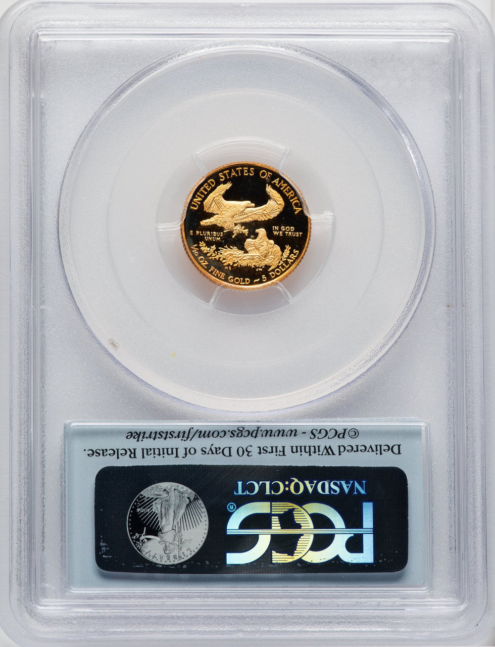 2014-W $5 Tenth-Ounce Gold Eagle First Strike PCGS PR70