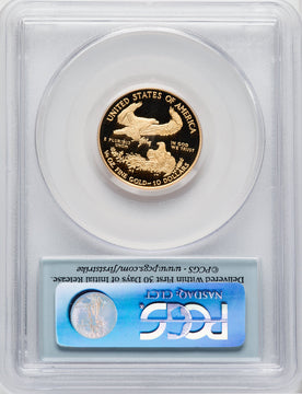 2010-W $10 Quarter-Ounce Gold Eagle First Strike PCGS PR70