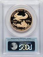 2011-W $50 One-Ounce Gold Eagle 25th Anniversary First Strike PCGS PR70