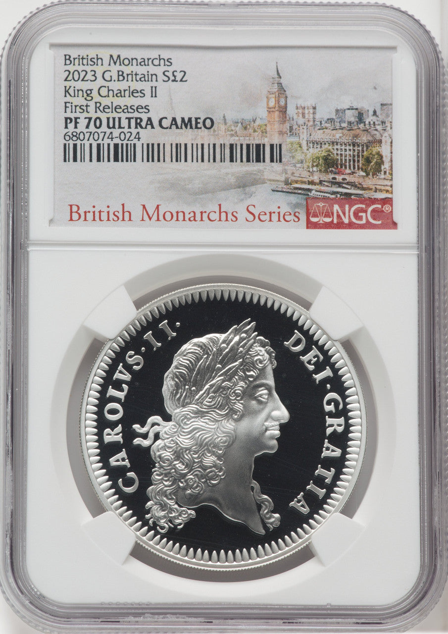 2023 G.Britain Charles III 1oz Silver NGC PF70