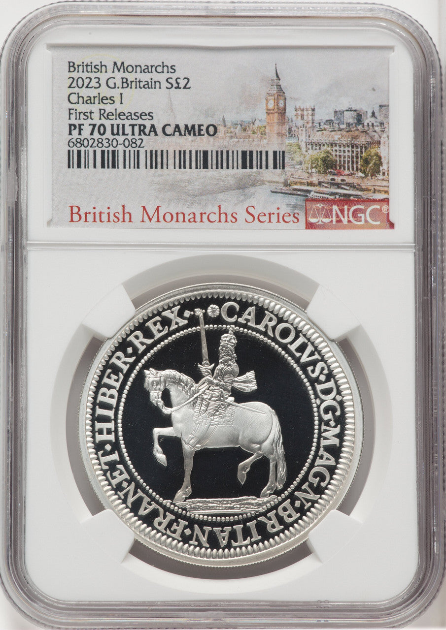 2023 G. Britain Charles I Silver Coin NGC PF70UCAM