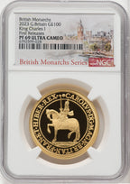 2023 G.Britain 1oz Gold Charles III NCG PR69 Ultra Cameo