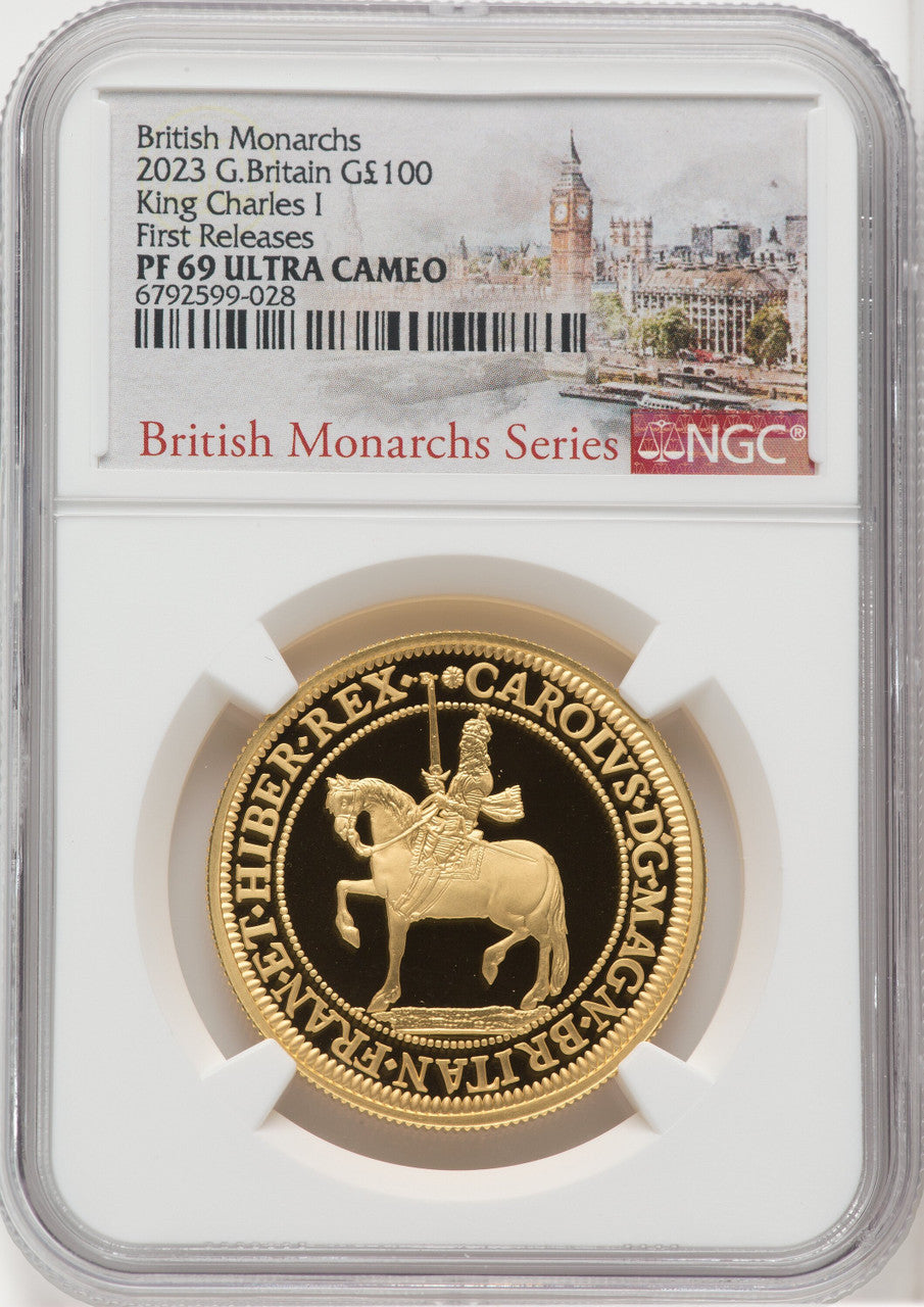 2023 G.Britain 1oz Gold Charles III NCG PR69 Ultra Cameo