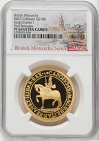 2023 1 oz Gold Charles III NCG PR69 Ultra Cameo