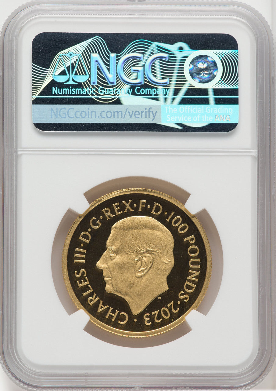2023 1 oz Gold Charles III NCG PR69 Ultra Cameo