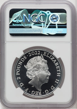 2022 G. Britian 1oz Silver King Henry VII  NGC PR70UCAM