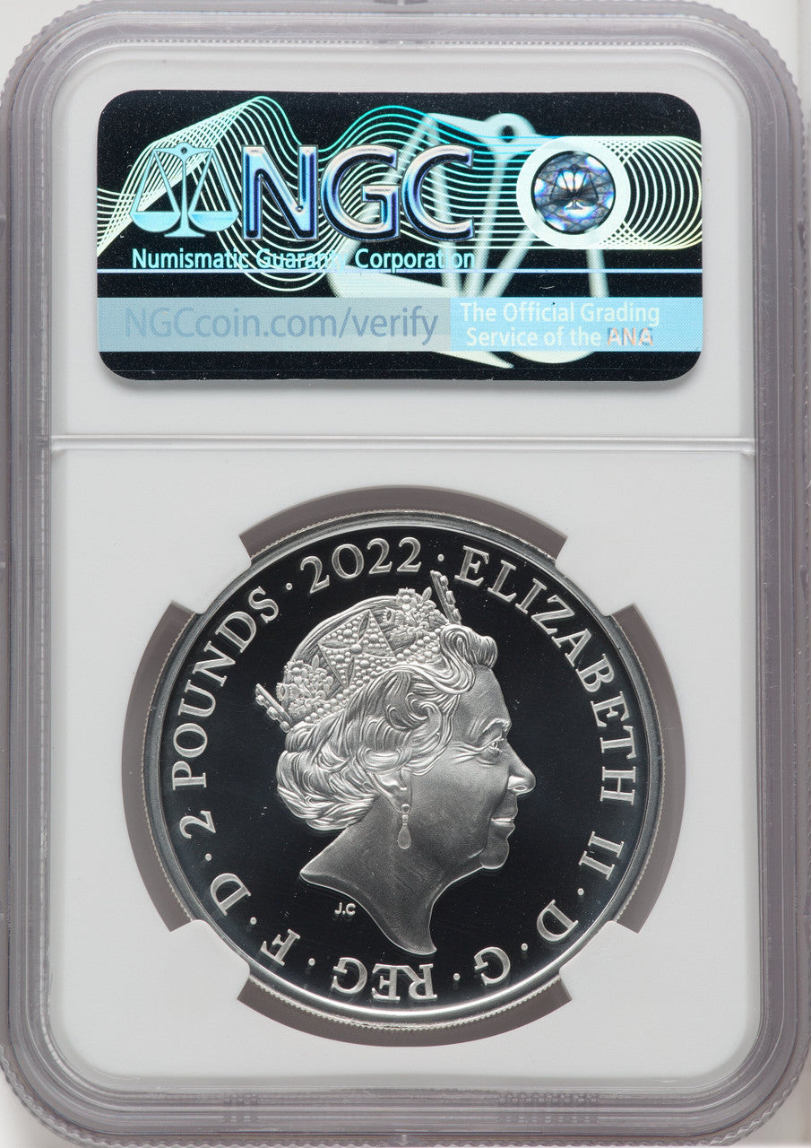 2022 G. Britian 1oz Silver King Henry VII  NGC PR70UCAM