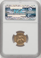 1879-S $2.50 Liberty Quarter Eagle NGC AU58