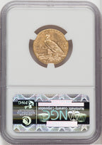 1908-D $5 Indian Half Eagle NGC MS62