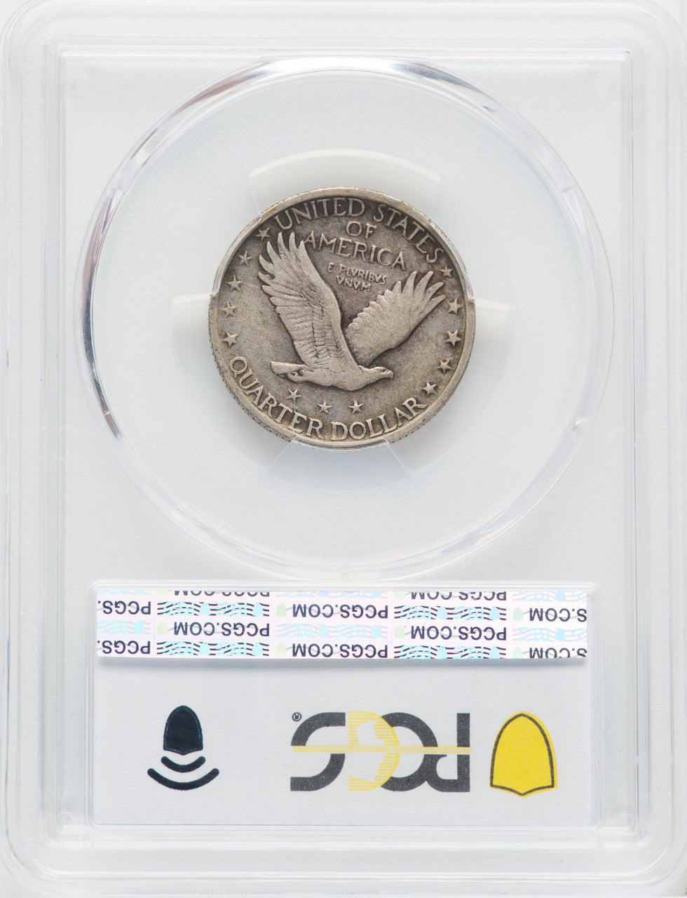 1921 25C CAC Standing Liberty Quarter PCGS VF25