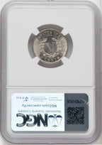 1883 5C WITH CENTS Liberty Nickel NGC MS66+