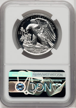 2018-W $25 Palladium First Strike Mercanti Signature NGC PF70 (765520002)